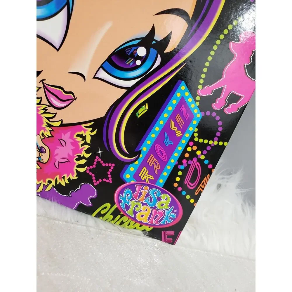 Lisa Frank Glamour Girl 2003 Folder Hard‎ To Find RARE! Hollywood Chicago y2k